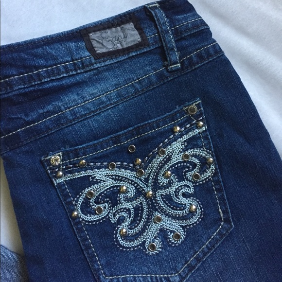 Earl Jeans Denim - Earl Jean Studded and Embroidered